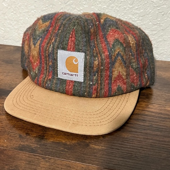 RARE vintage Carhartt Multicolor Patterned Cap